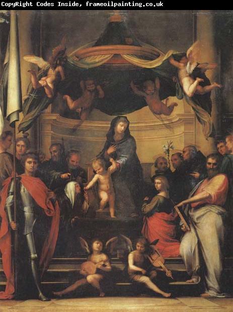 BARTOLOMEO, Fra The Mystic Marriage of St.Catherine